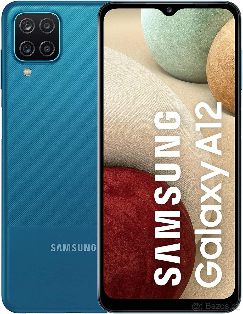 Samsung A12, 4/128GB (čtěte popis)