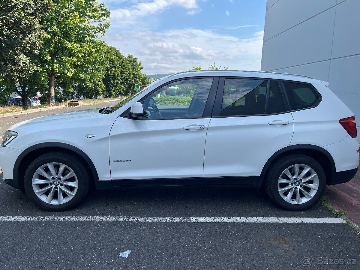 BMW X3, xdrive,4X4, NEZÁV.TOPENÍ ,2,0D, r.v.2014 , Bílá