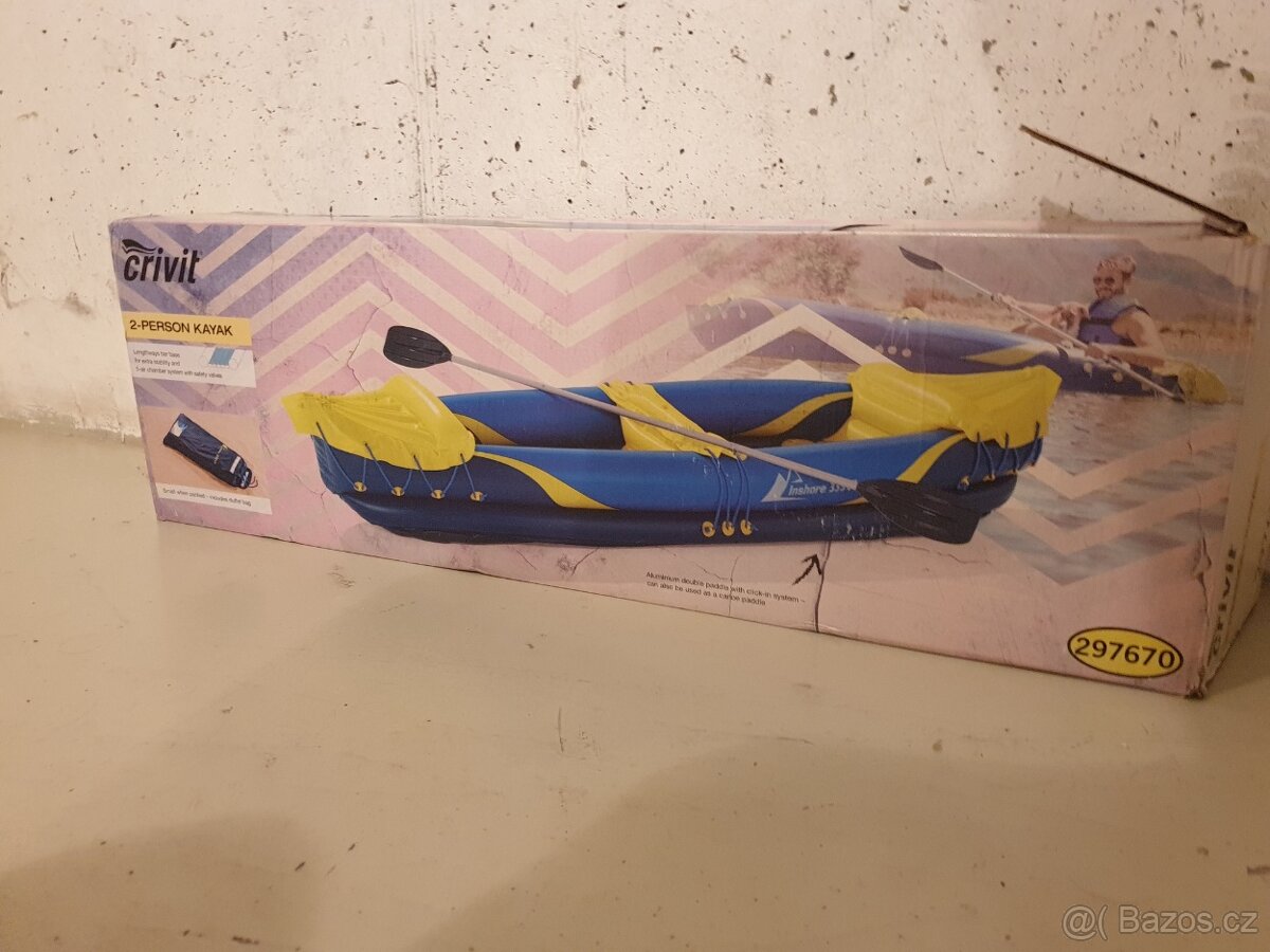 Nafukovací kajak pro 2 osoby
