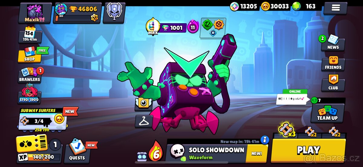 Brawl stars účet