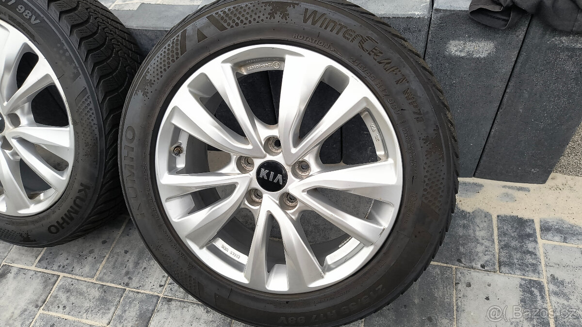 17 alu 5x114,3 KIA HYUNDAI MAZDA TMPS