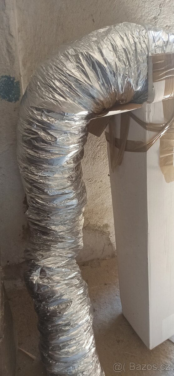 Izolovaná ohebná hadice - vzduchotechnika