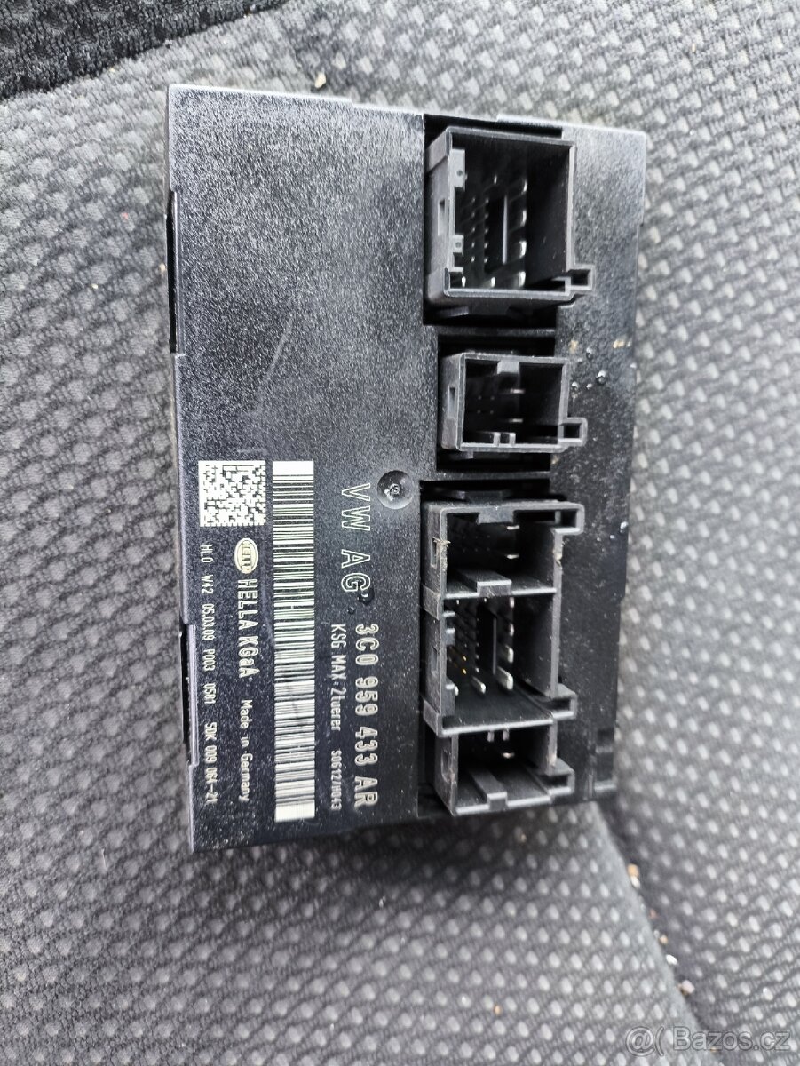 ŘJ komfortu, parkovací brzdy, sklon světel, motor topeni