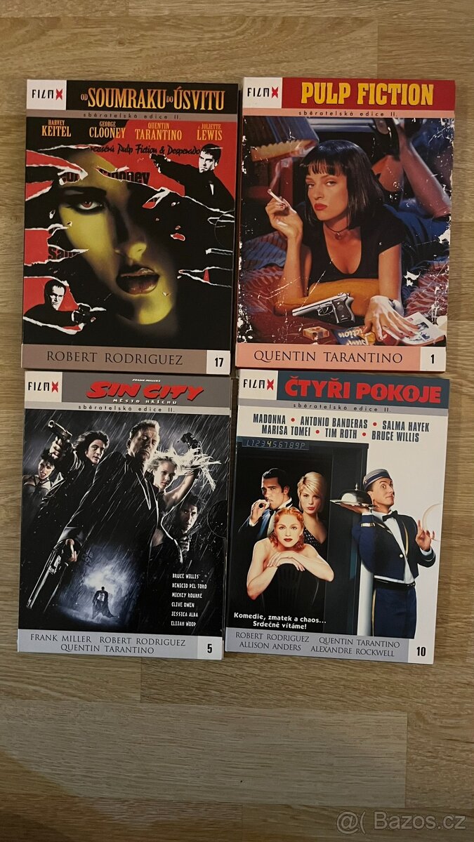 4x DVD Quentin Tarantino