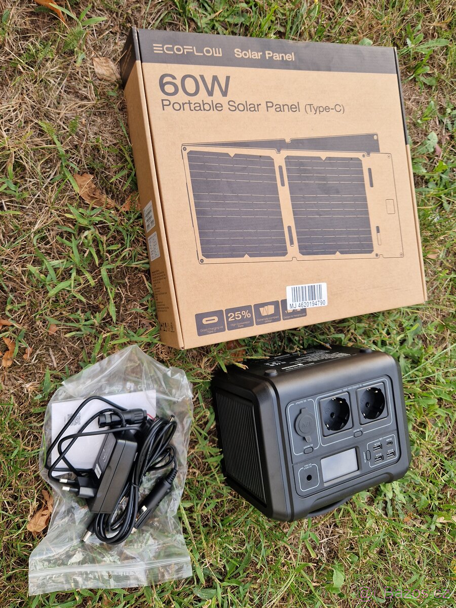 HIKMICRO G300 powerstation + EcoFlow 60W solární panel nové