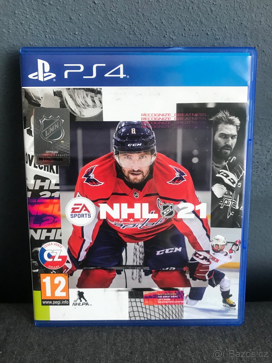 PS4 hra NHL 21 - CZ