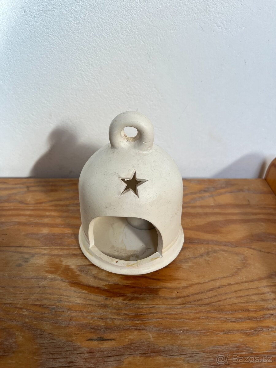 ZVONEK SVÍCEN KERAMIKA