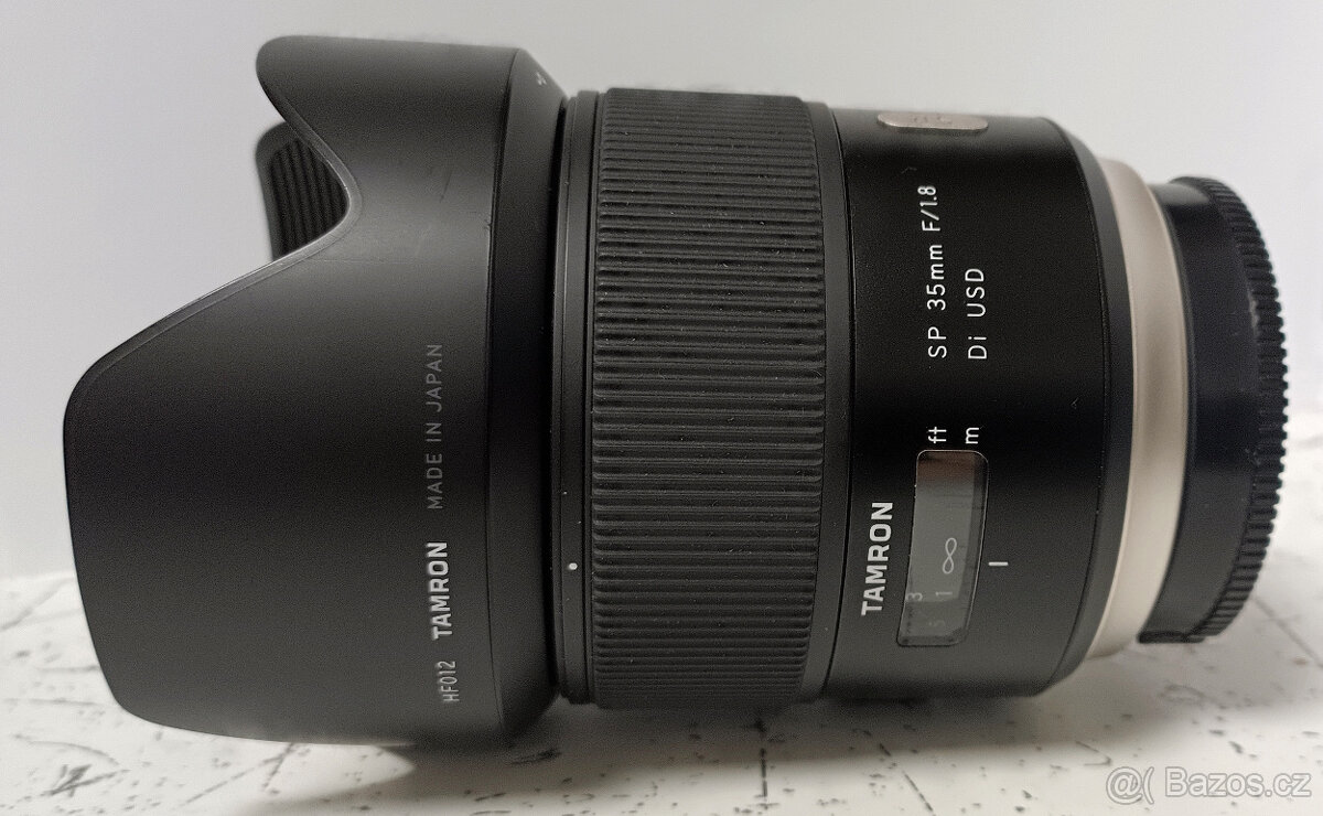 Objektiv Tamron SP 35 F/1,8 Di USD pro SONY A