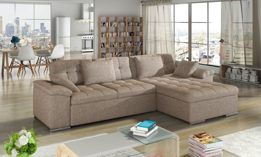 Univerzální sedací souprava s taburetem