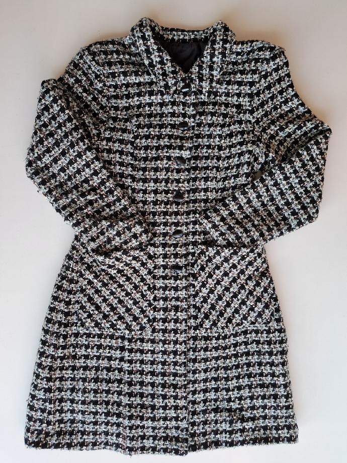 delší kabát s podšívkou, vel. S