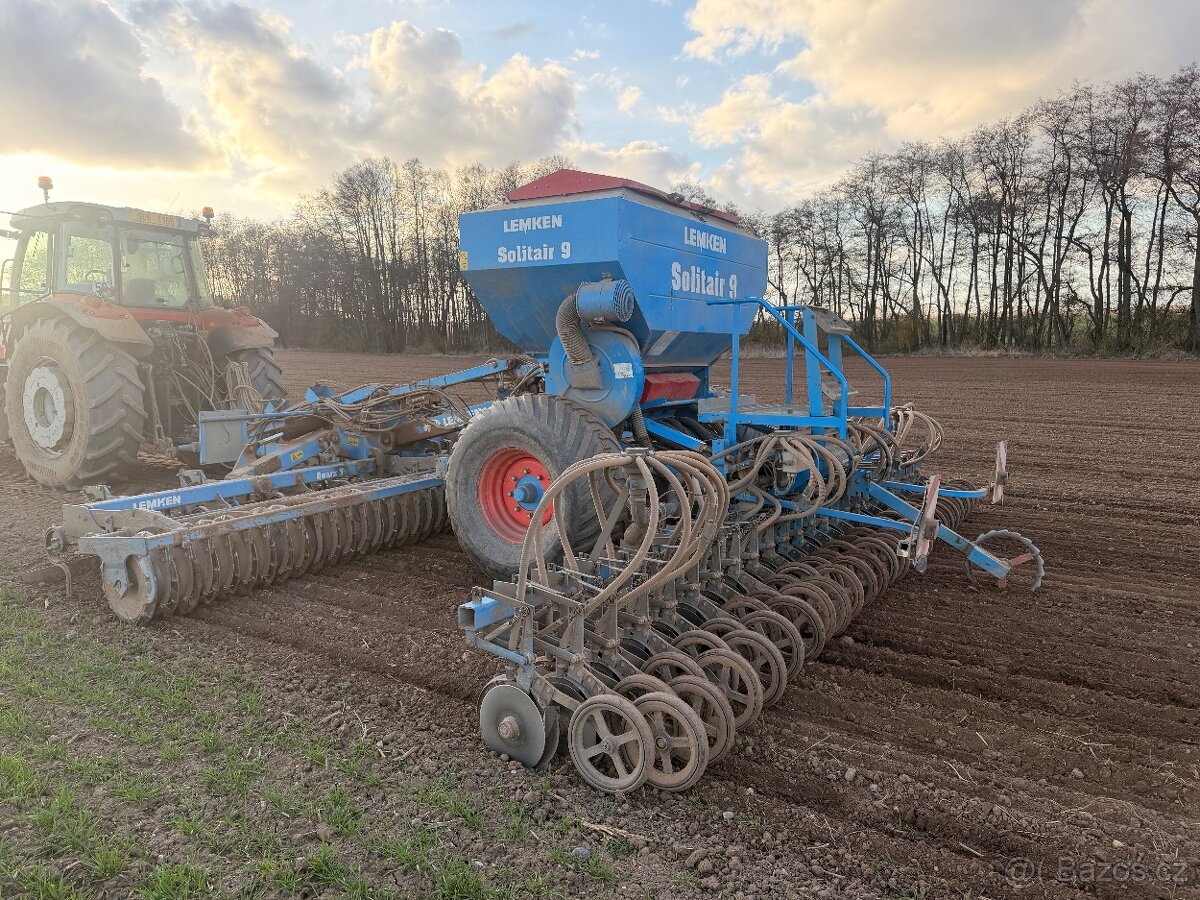 Lemken Solitair 9/600 + Quarz