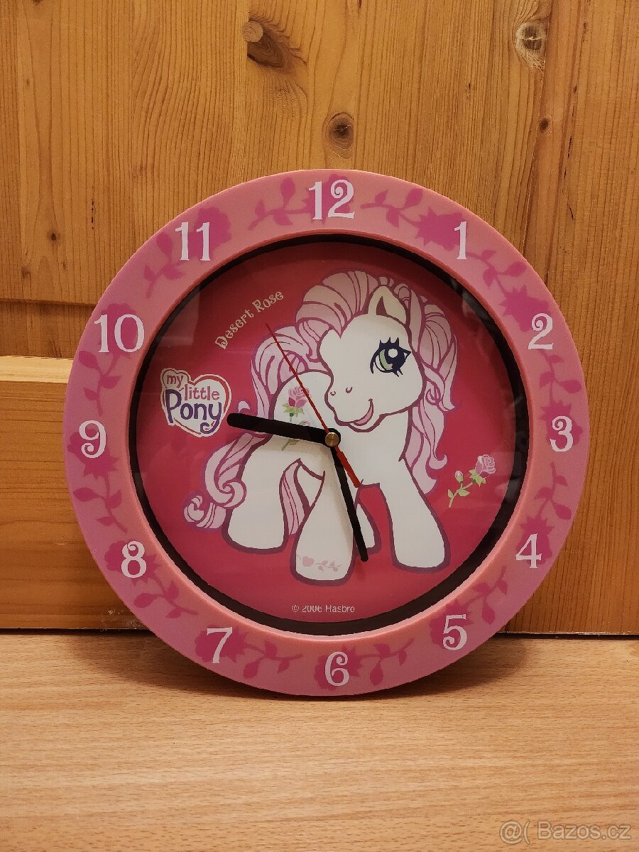 Nástěnné hodiny My little pony
