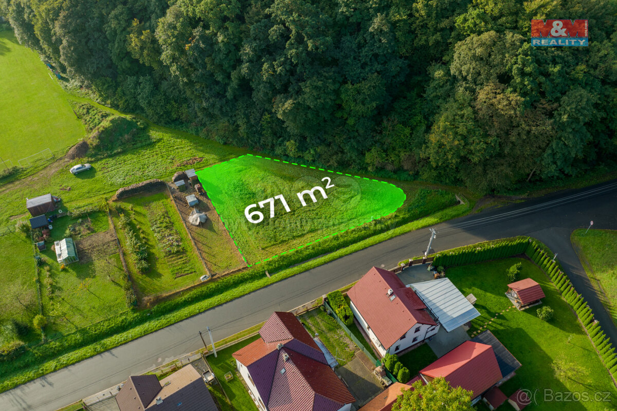 Prodej pozemku k bydlení, 691 m², Valašské Meziříčí
