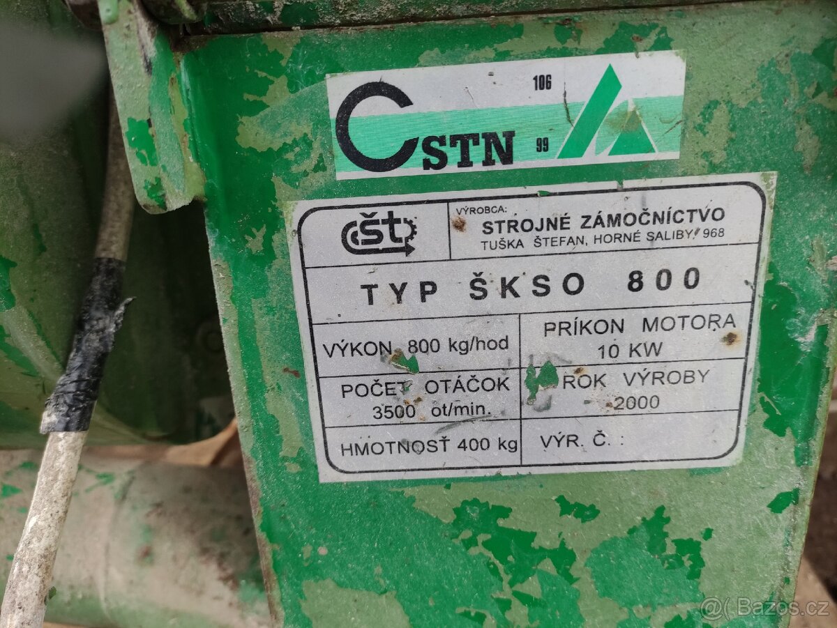 Šrotovník s mícharnou
