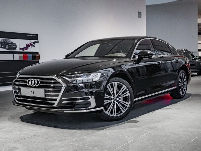 originál alu AUDI A8 (D5) 9x20" 5x112 s pneu 265/40 R20