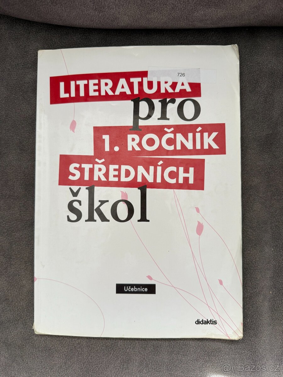 Prodám učebnici "Literatura pro 1. ročník SŠ" – Didaktis