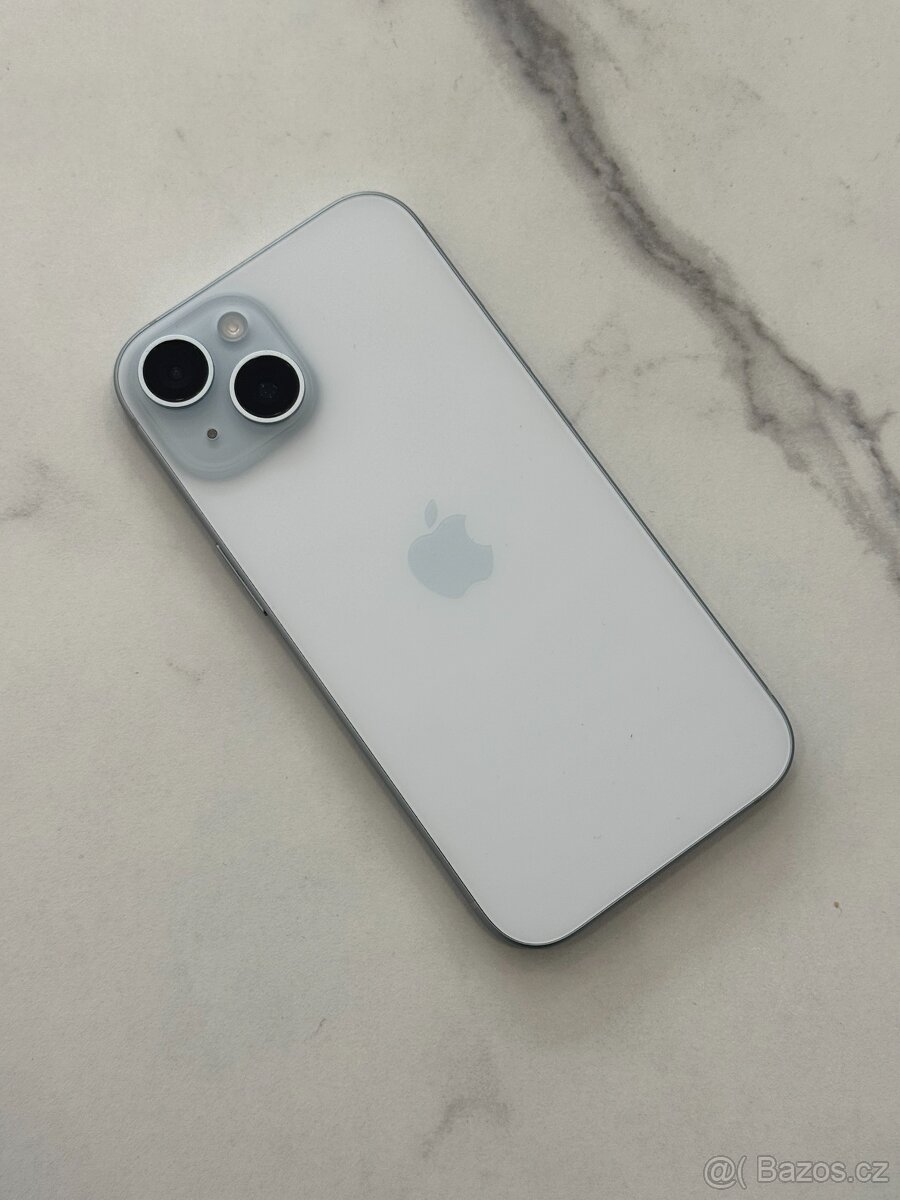 Apple iPhone 15, 128GB Ice Blue (100%)