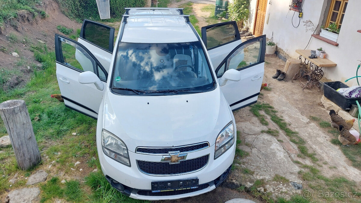 Chevrolet Orlando VCDi 2.0, 120kW, r.v.2013, ČR, 2.majitel