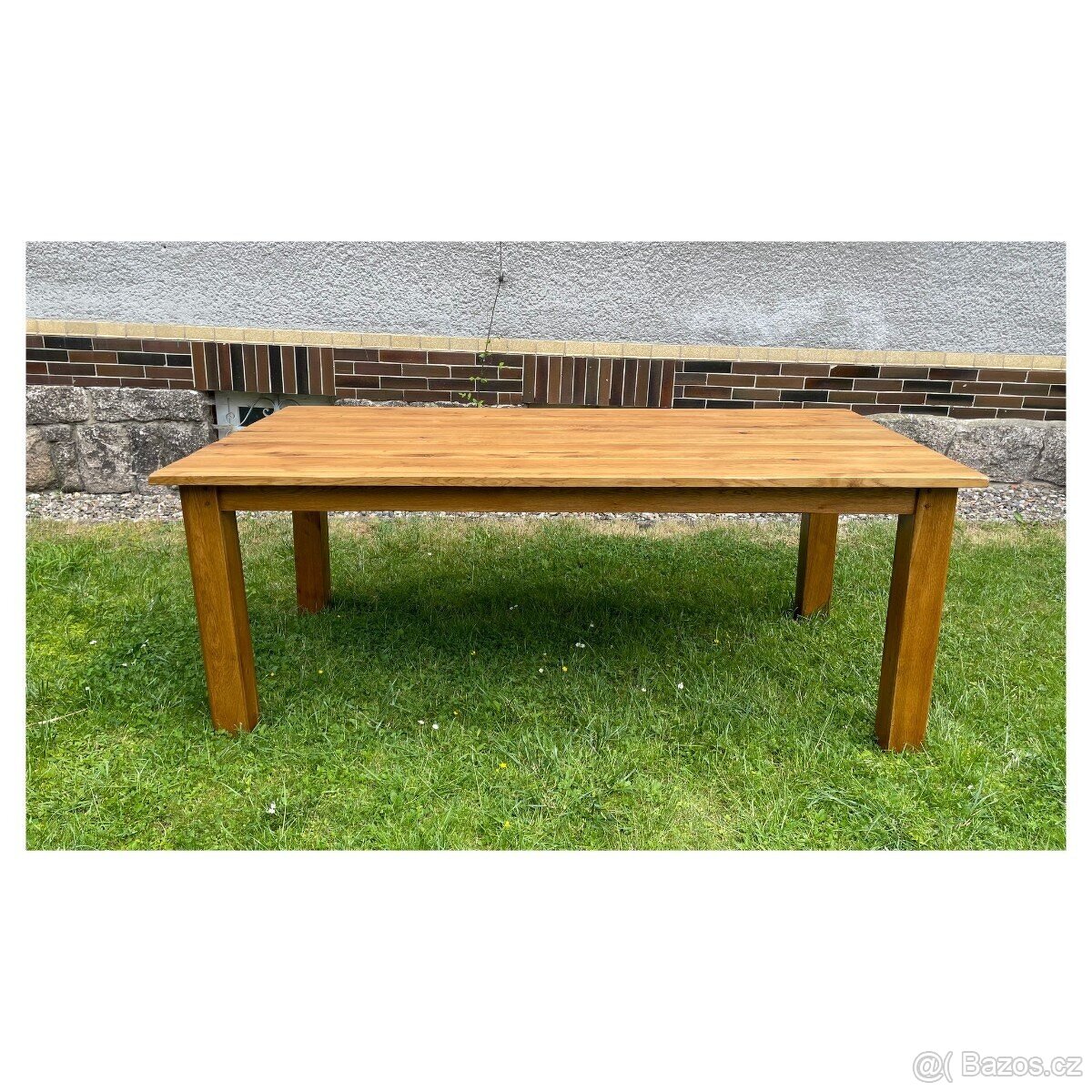 Dubový jídelní stůl Nick – masiv 200x100 cm