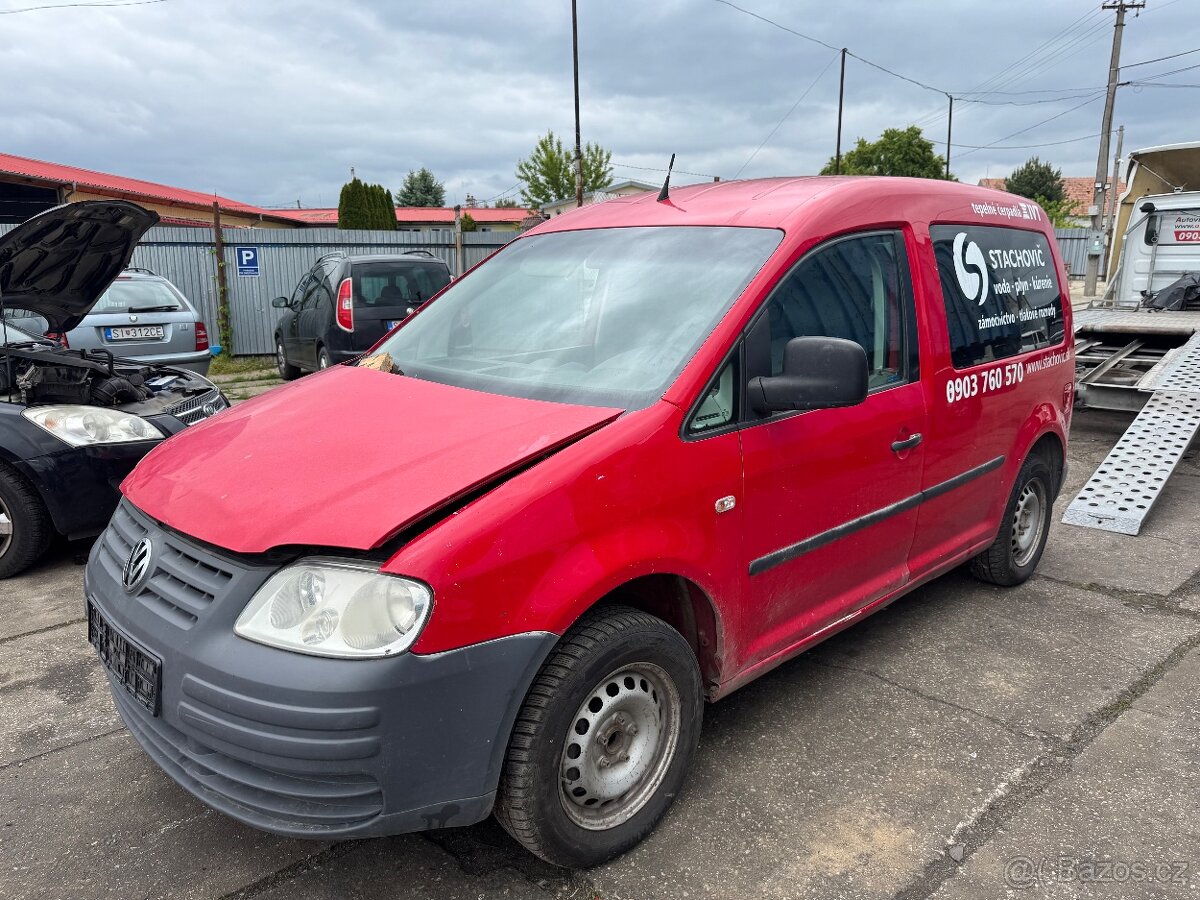 VW CADDY na náhradní díly ND