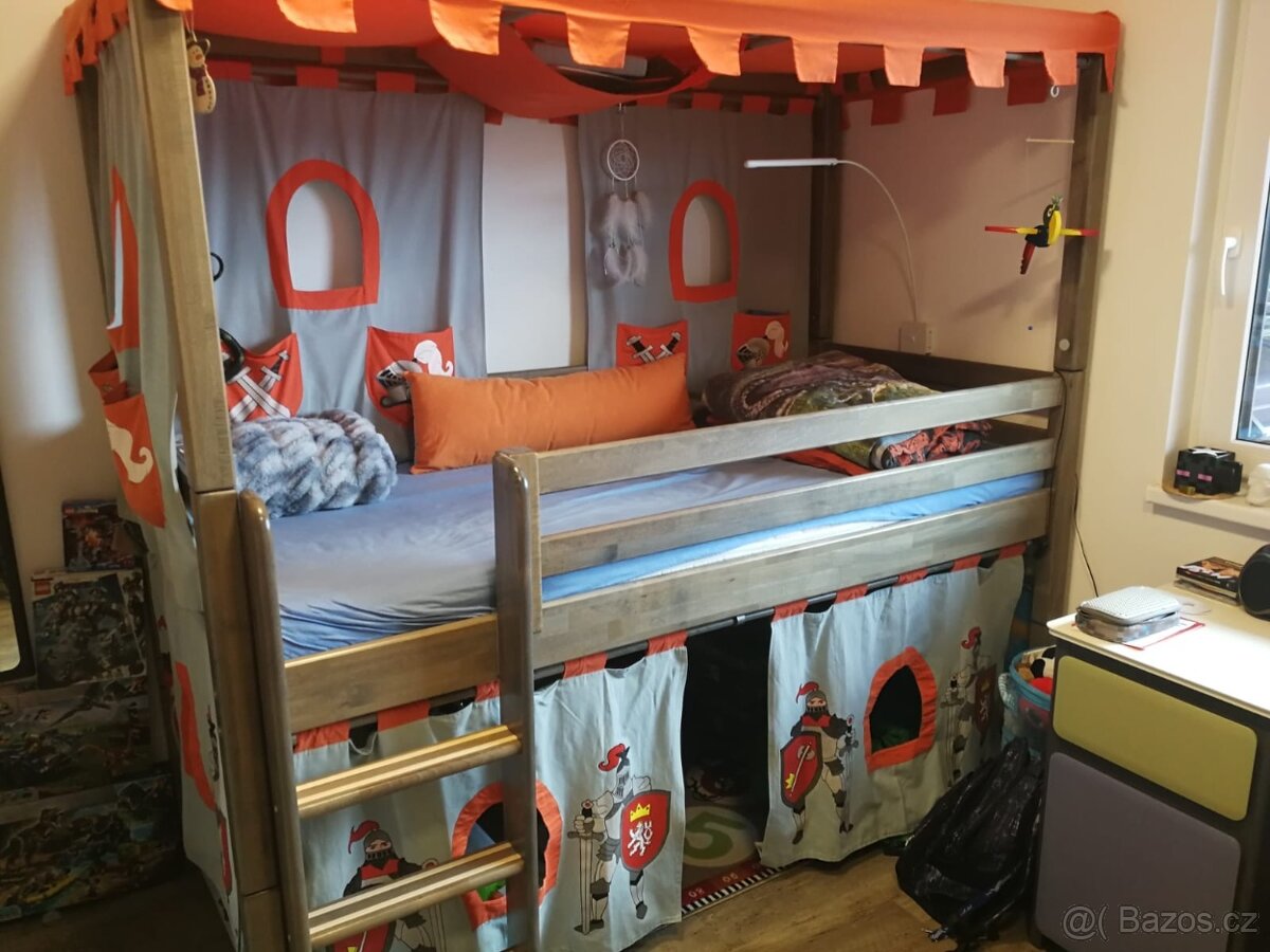 Zvýšená dětská postel - BUK