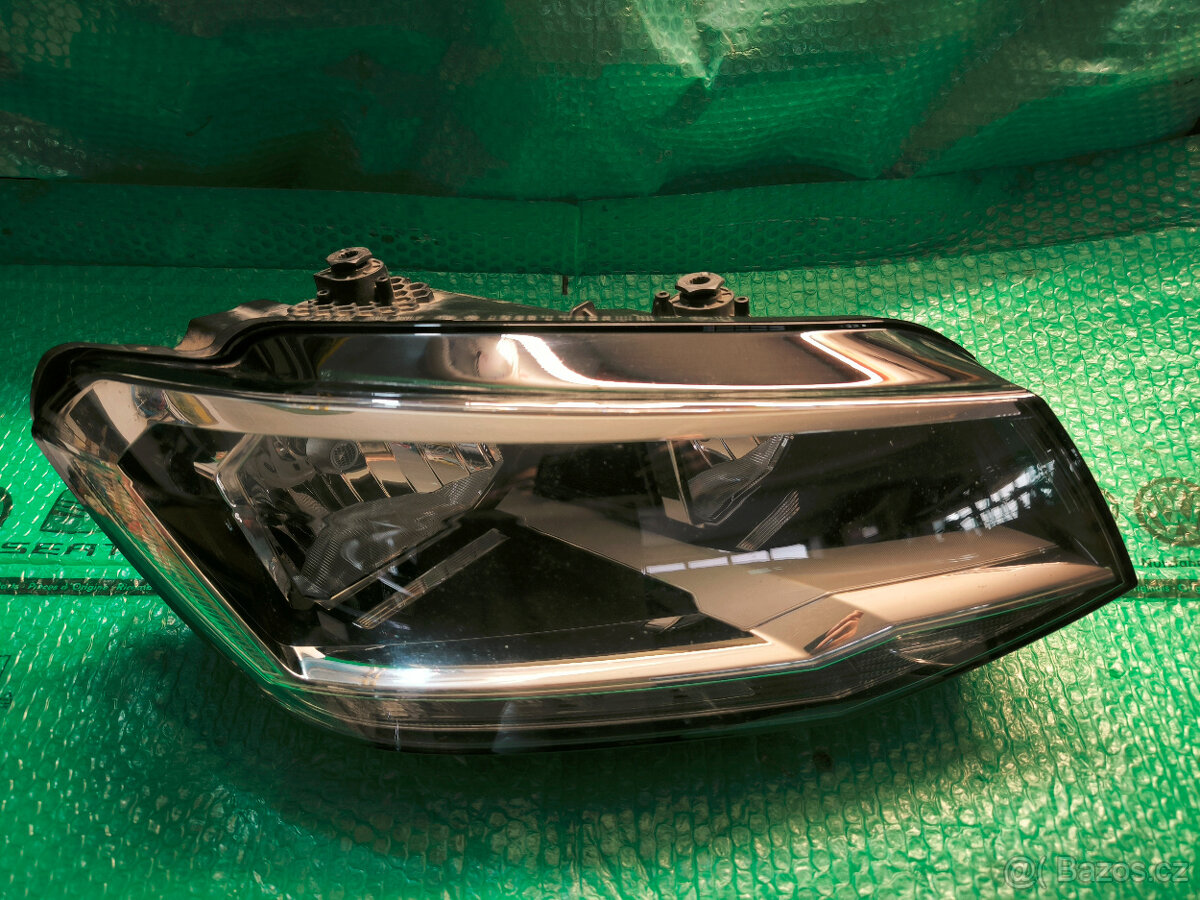 VW Caddy 2015-2020 pravá lampa H7+LED svícení -TOP