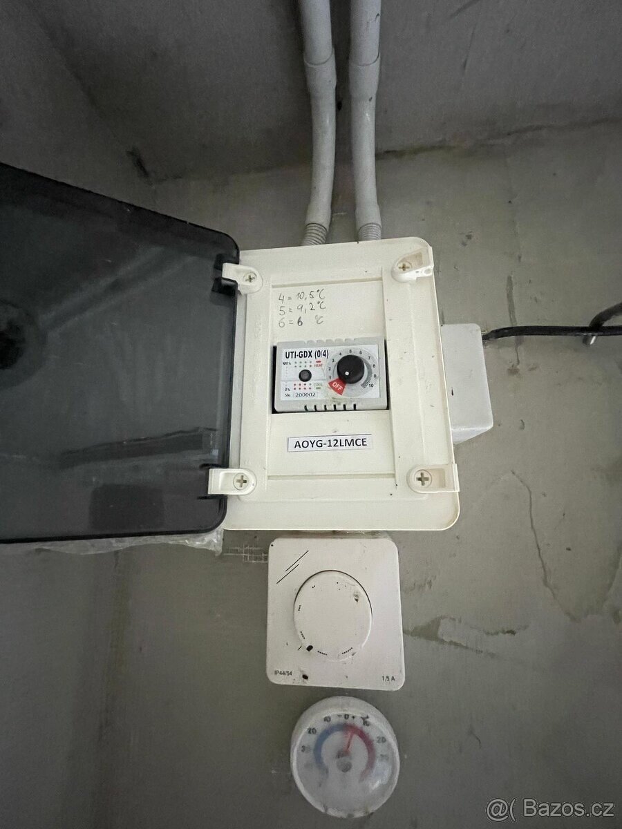Ovládání inverteru s regulací teploty