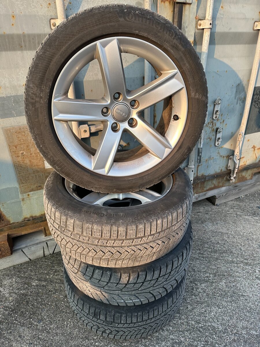 Zimní komplet 17" originál Audi rozteč 5 X 112