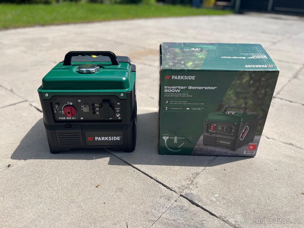 Elektrocentrála, generátor Parkside 800W