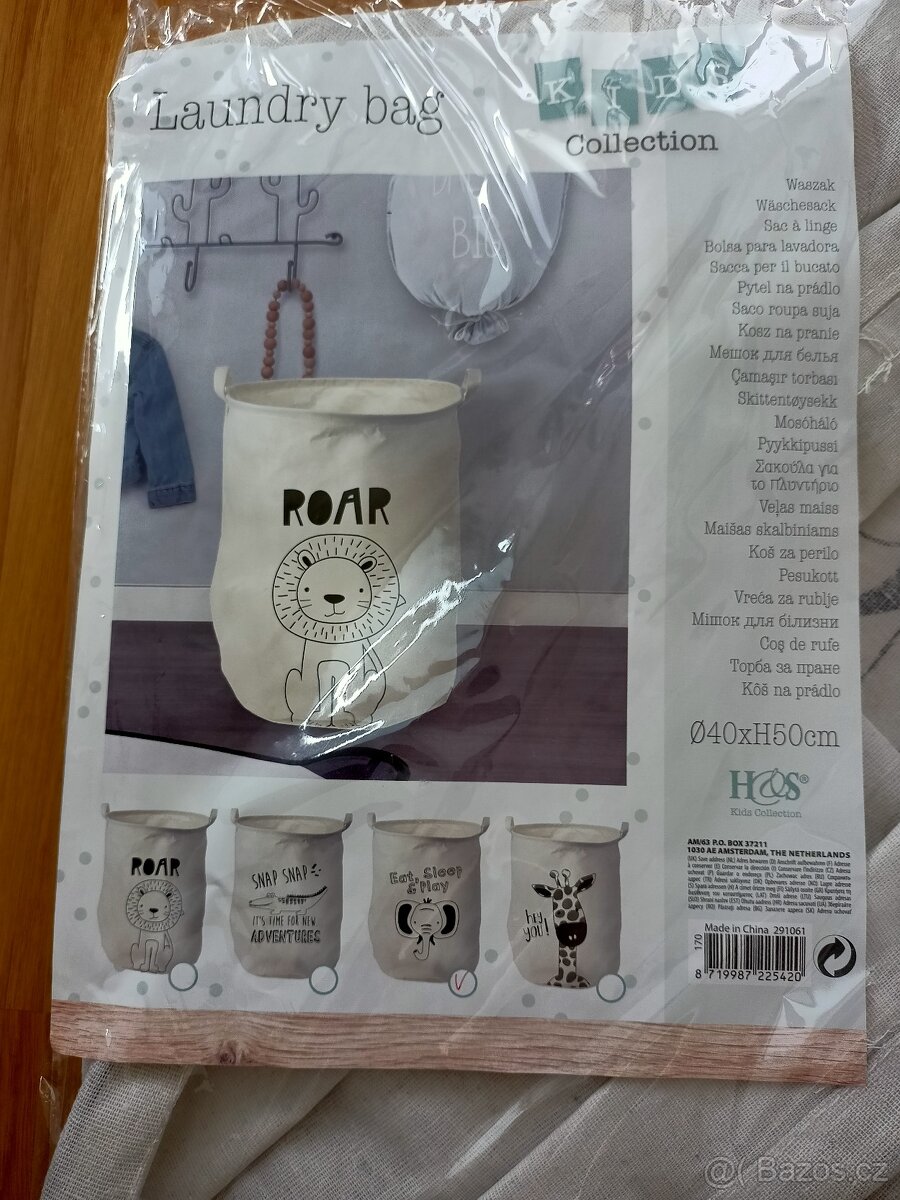 Úložné koše na hračky nebo oblečení