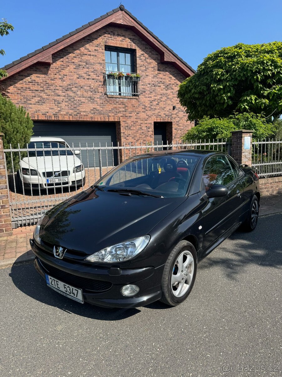 Peugeot 206 1.6 Benzín cabrio - splátky bez registru