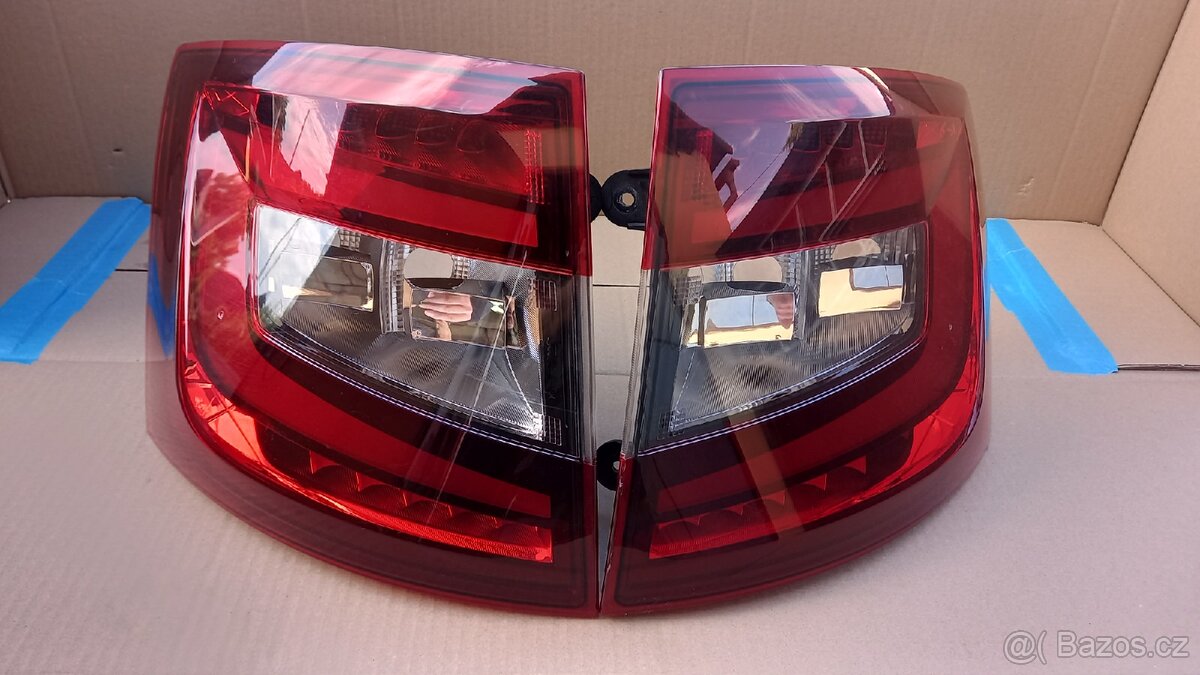 Zadní LED světlomety Škoda Octavia 3 combi FL