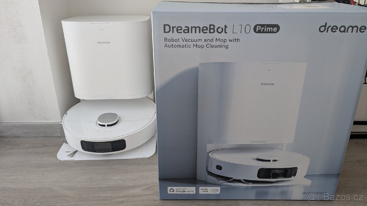 Dreame L10 Prime (robotický vysavač s mopem)