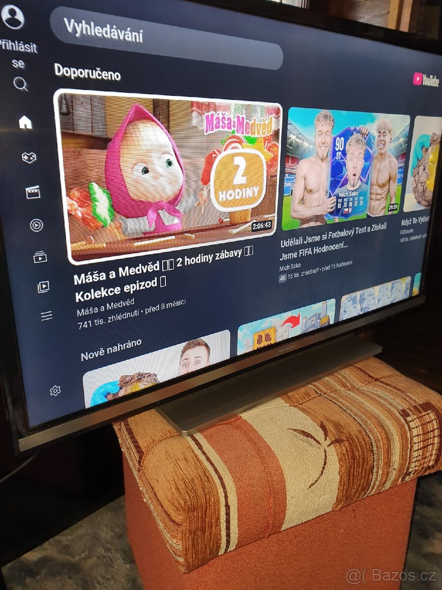 Prodám LED Smart TV Panasonic 82cm, DVB T2, WiFi, YouTube