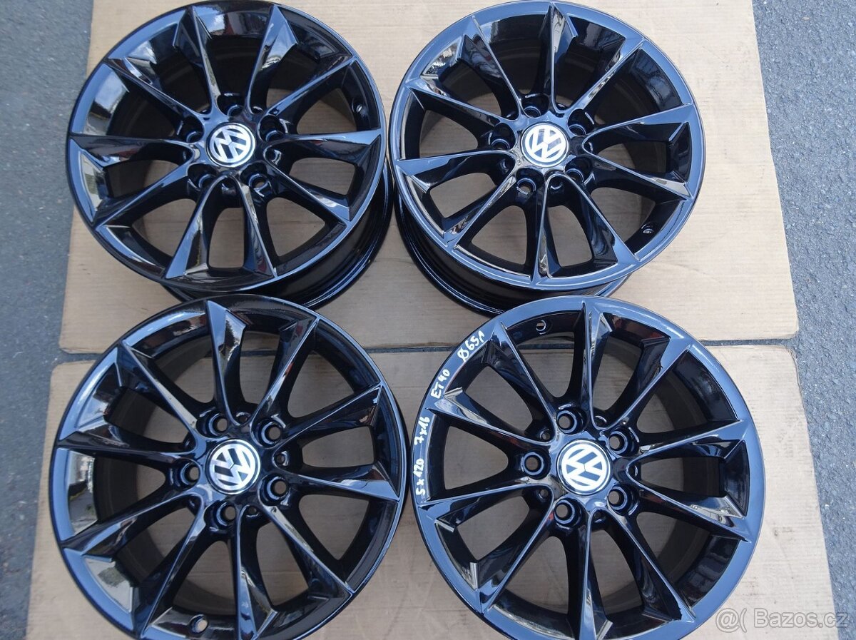 Alu disky na Transporter T5 a T6, 16", 5x120, ET 40, šíře 7