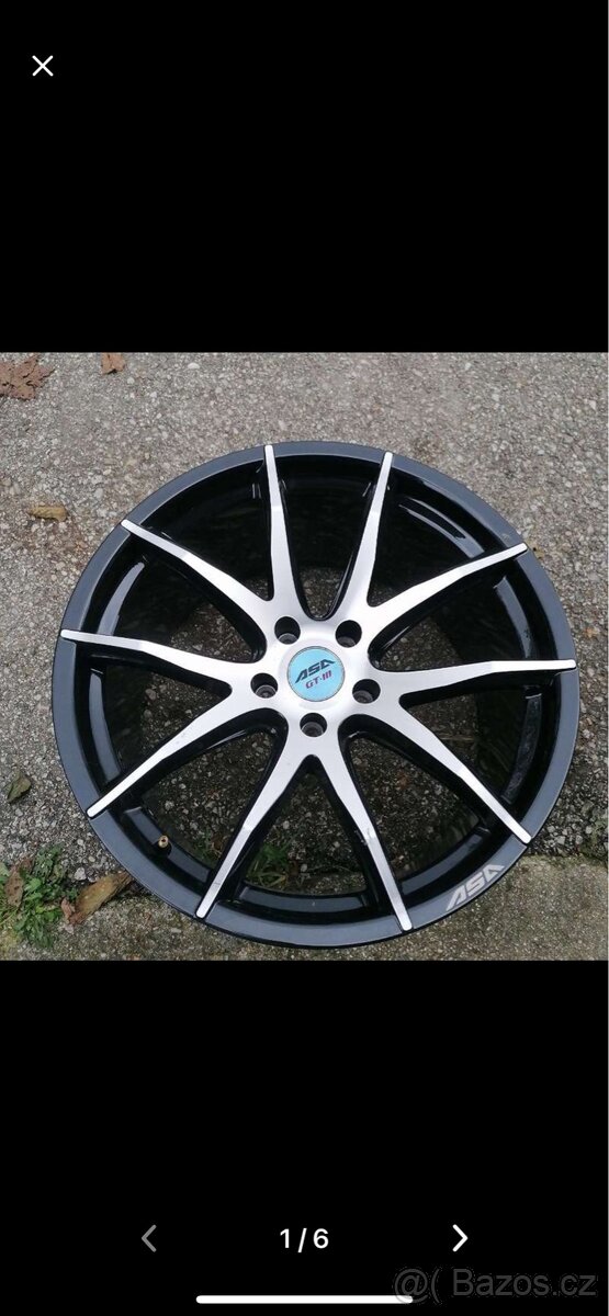 2x nové alu kola ASA r20 5x120