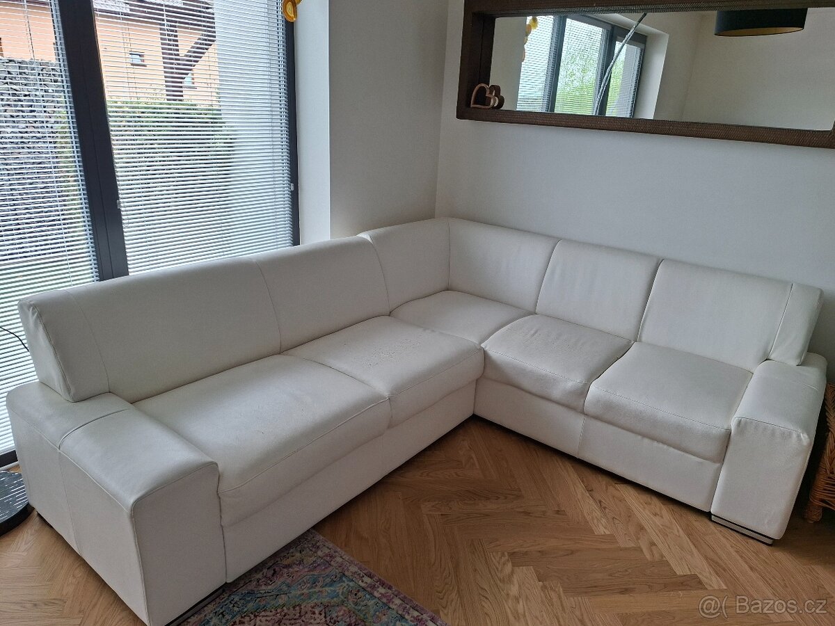 Sedací rohová rozkládací souprava
