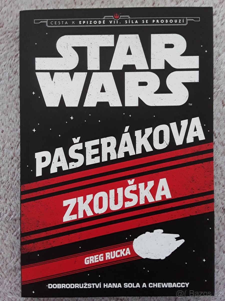Kniha Star Wars-Pašerákova zkouška