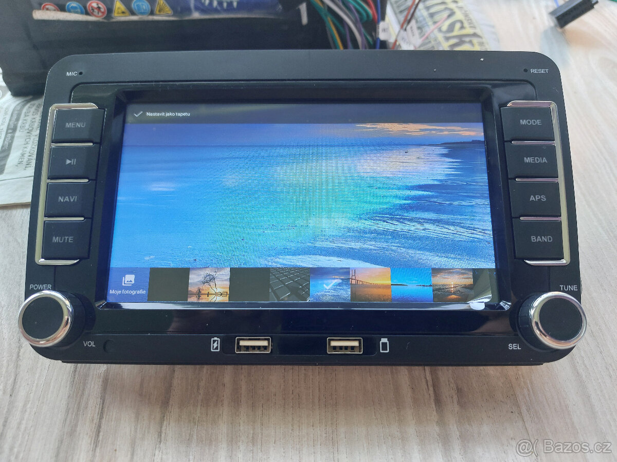 Autorádio 2DIN,RDS 4gb+64gb lcd 7,ANDROID 13, VW,ŠKODA,SEAT