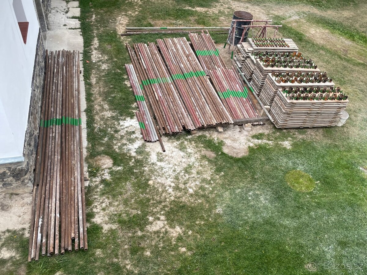 Pronájem trubkového lešení 70m2