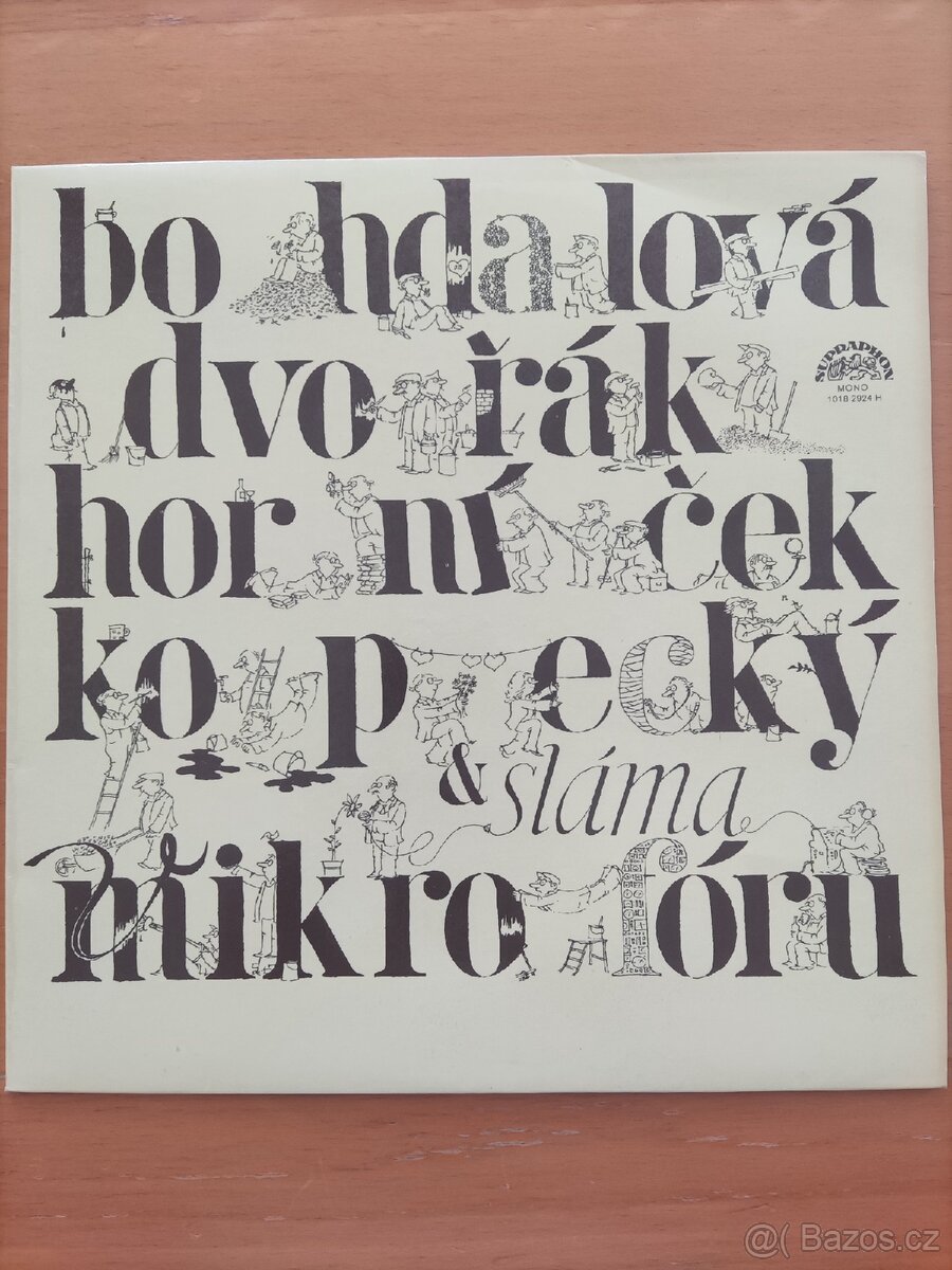 Bohdalová Dvořák Horníček Kopecký Sláma LP V MIKROFÓRU