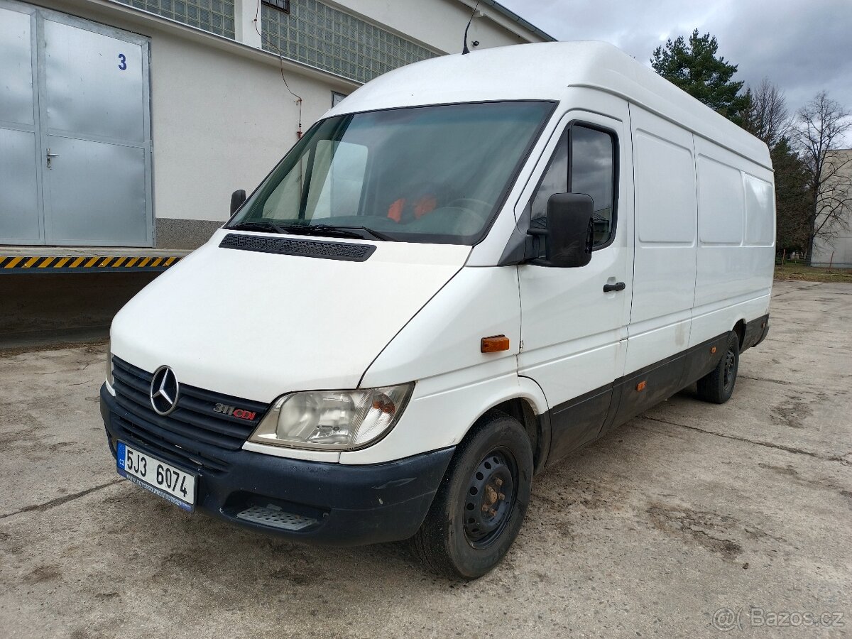 MERCEDES-BENZ SPRINTER MAXI 311 CDI, r.v. 2002, STK 8/2024