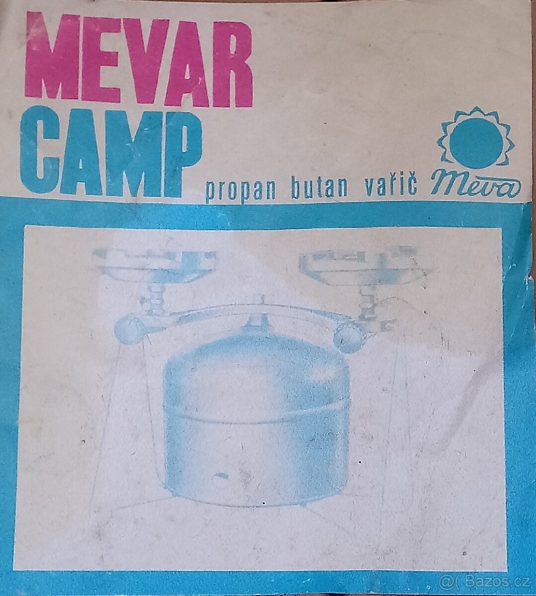 Plynový dvojvařič Mevar Camp