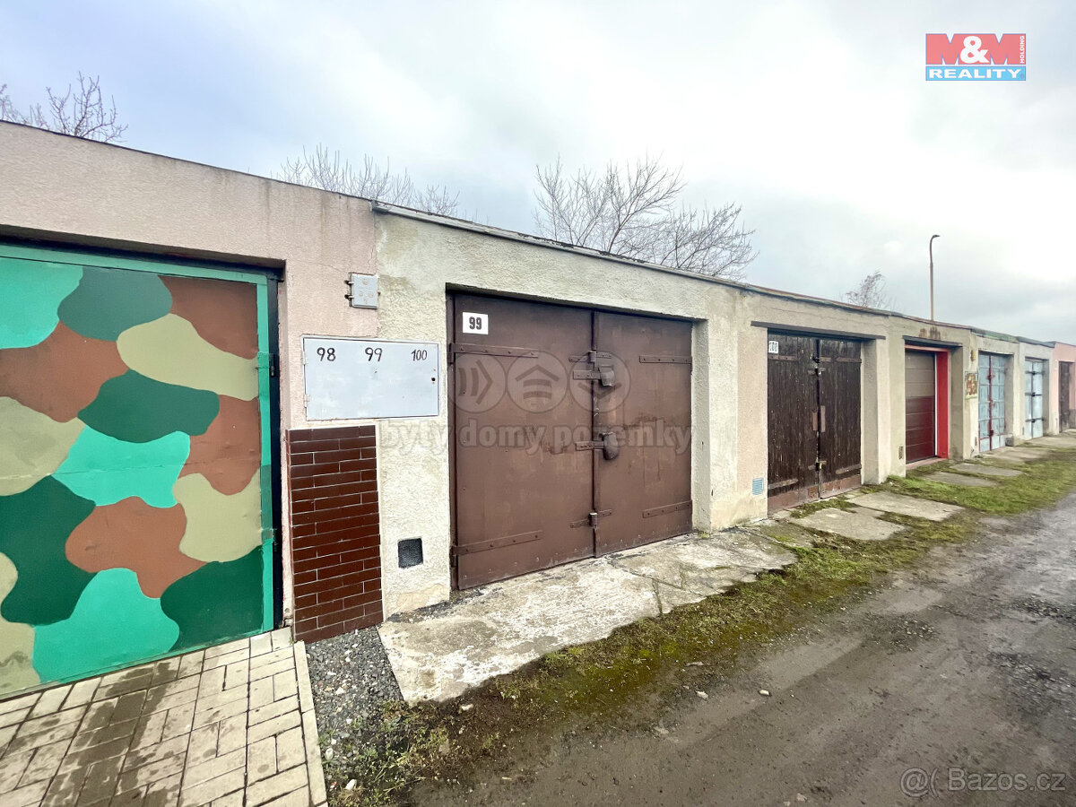 Prodej garáže, 22 m², Bílina - Chudeřice