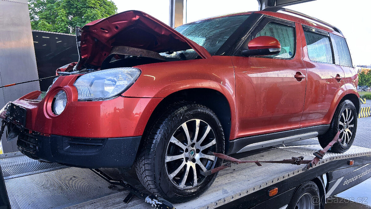 Vůz na náhradní díly Škoda Yeti 5L r.v. 2011 CFHC LNM LF3H