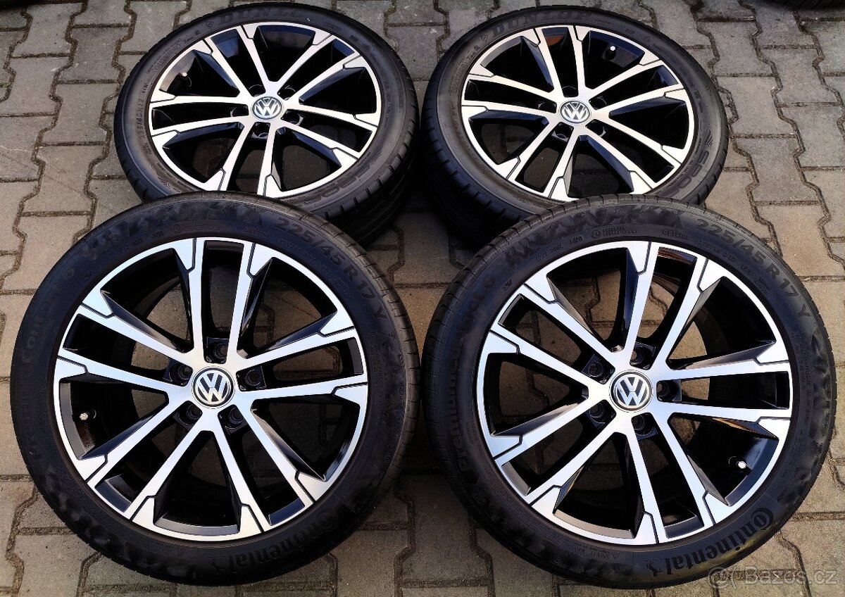 Alu kola originál Volkswagen Golf VII 5x112 R17 Singapore