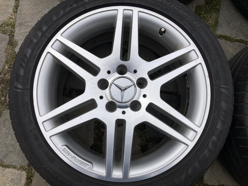 Alu kola AMG MERCEDES W204 C-Klasse letní 225/45 - 245/40R17