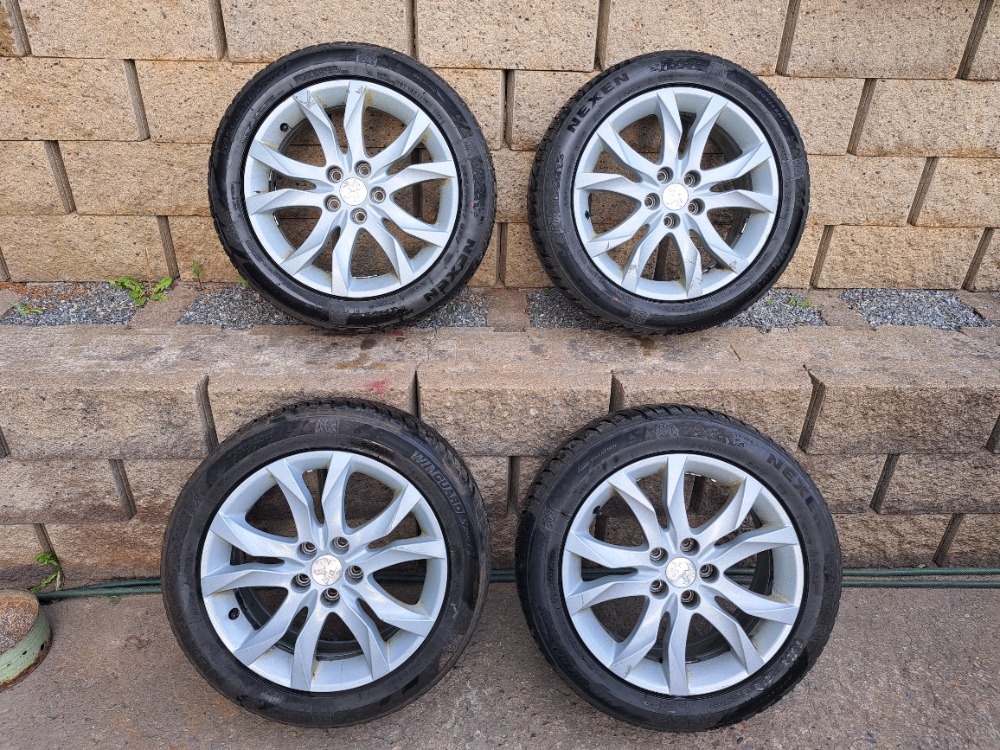 Alu kola 17'' Peugeot 508 SW - Zimní pneu