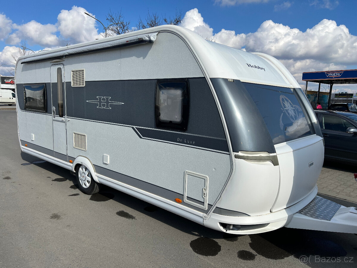 Karavan Hobby De Luxe 560+ KLima+Pojezd+TV
