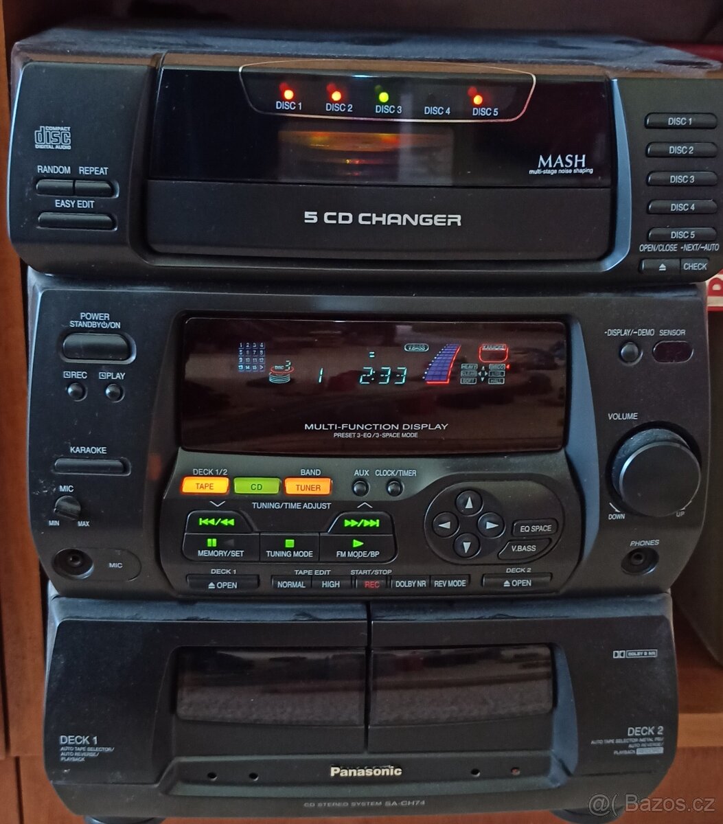 Hi-Fi věž Panasonic SA-CH74